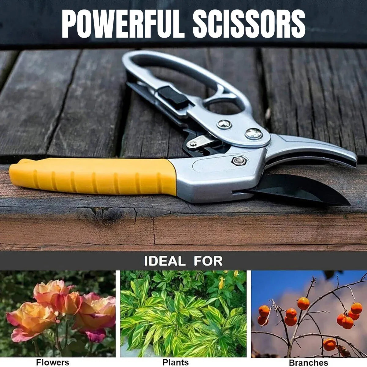 Pruning Shears Garden Fruit Branch Shears for Pruning Branches Sharp Fruit Trees